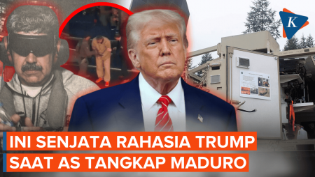 Trump Bocorkan Senjata Rahasia AS Saat Tangkap Maduro, Pakai Apa?