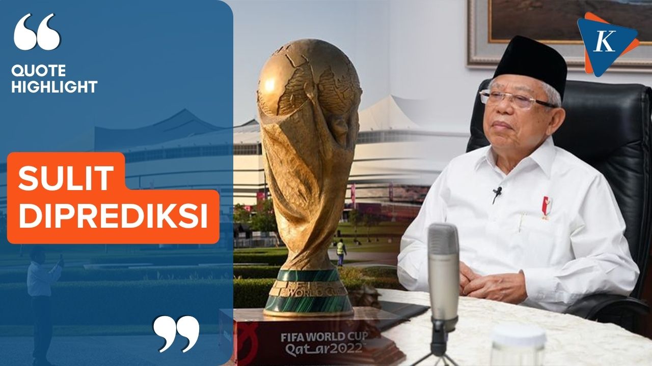 Jawaban Ma'ruf Amin Saat Ditanya Jagoan di Piala Dunia
