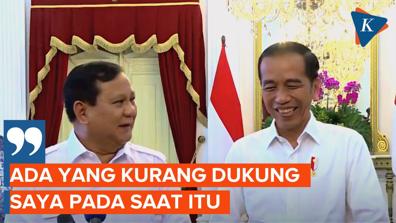 Prabowo Mengaku Gembira Menjadi Bagian dari Pemerintahaan Jokowi