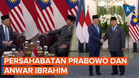 Persahabatan Prabowo dan PM Malaysia Anwar Ibrahim, Sudah 6 Kali Bertemu sejak Dilantik