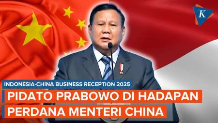 [FULL] Pidato Predisen Prabowo di Hadapan Perdana Menteri dan 100 Pengusaha China