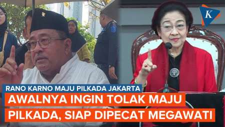 Rano Karno Sempat Ingin Tolak Perintah Maju Pilkada Jakarta dan Siap Dipecat Megawati