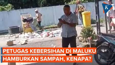 Petugas Kebersihan RS Hamburkan Sampah karena Tak Terima Gaji 6 Bulan