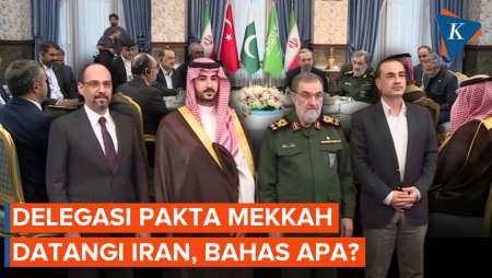 Anggota Pakta Mekkah Temui Presiden Iran di Teheran, Ada Apa?