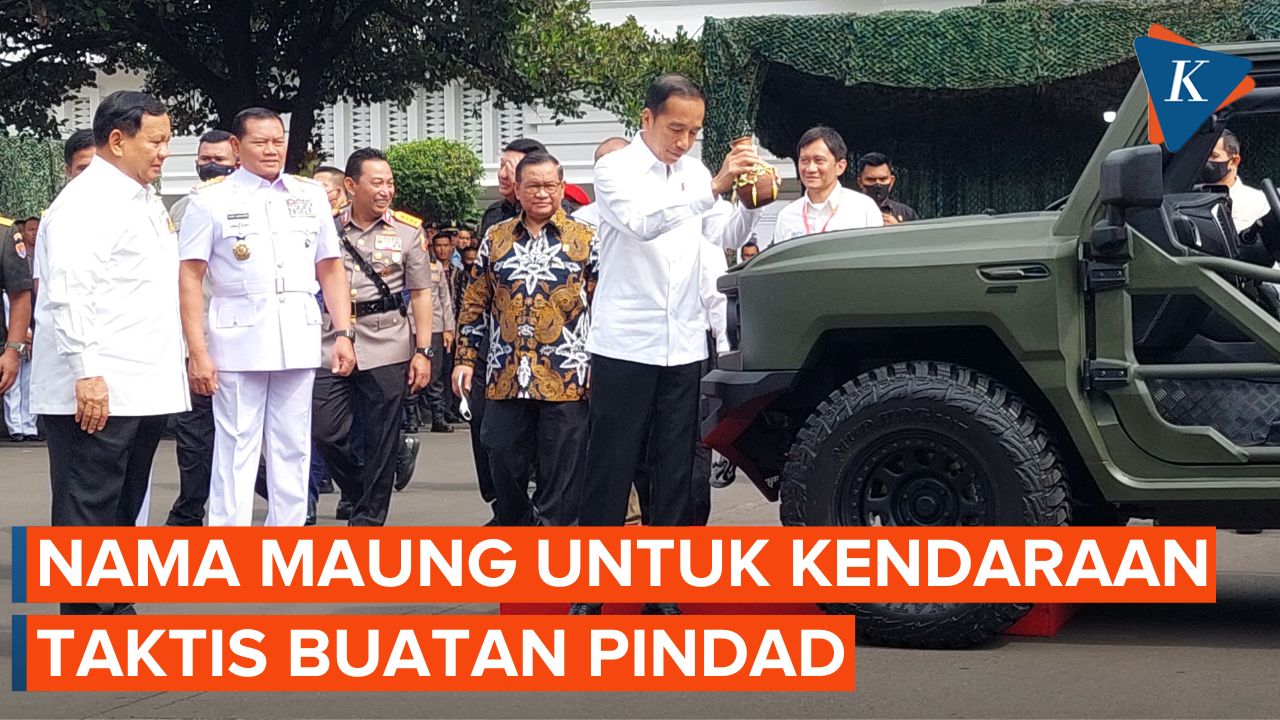 Saat Jokowi Beri Nama 