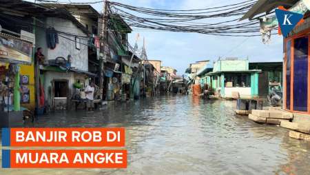 [FULL] Banjir Rob Terjang Kawasan Muara Angke