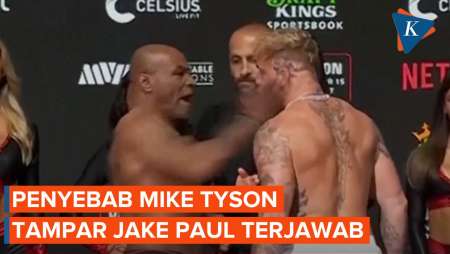 Terkuak! Mike Tyson Tampar Jake Paul Karena Injak Kakinya