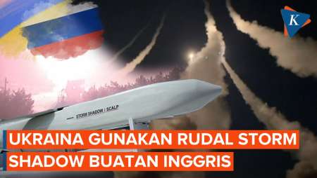 Ukraina Akhirnya Tembakkan Rudal Storm Shadow ke Rusia