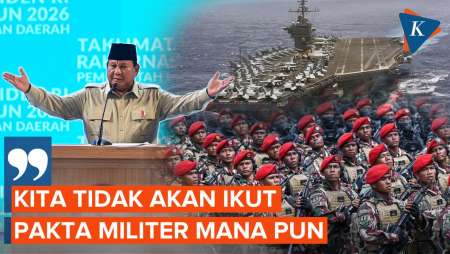 Prabowo Tegaskan Sikap Non-blok Indonesia, Tak Akan Gabung Pakta Militer Mana Pun