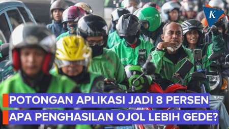 Potongan Aplikasi Turun Jadi 8 Persen, Ojol: Penghasilan Cuma Naik Rp 100 Perak