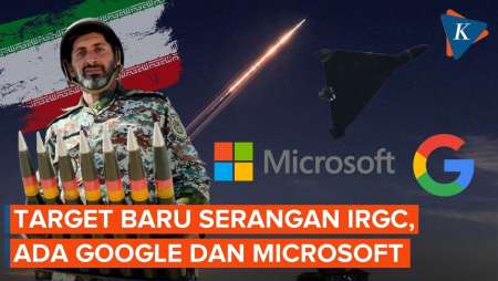 Target Baru Serangan IRGC, dari Google hingga Microsoft