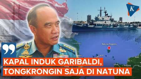 Ini Lokasi Ideal Untuk Kapal Induk Garibaldi Di Indonesia!