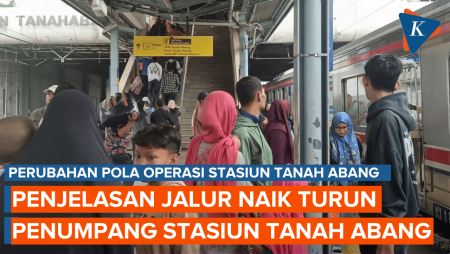 Jalur Naik Turun Penumpang di Stasiun Tanah Abang Berubah, Ini Penjelasannya