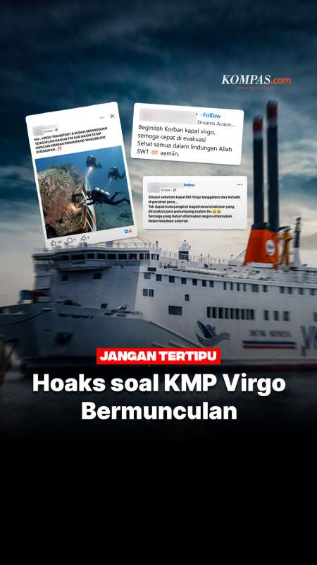 Jangan Tertipu, Hoaks Soal KMP Virgo Bermunculan