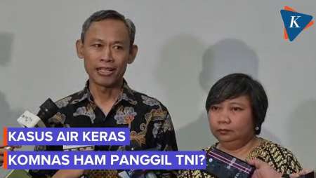 Komnas HAM Ditanya Soal TNI Di Kasus Air Keras Andrie Yunus