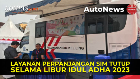 Libur Idul Adha 2023, Layanan Perpanjangan SIM Ditutup