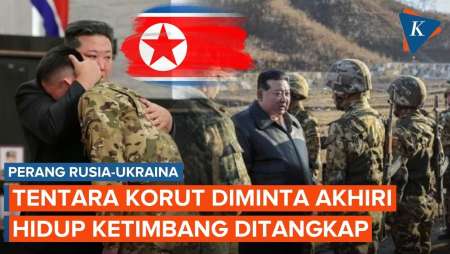 Kim Jong Un Perintahkan Tentara Korut Akhiri Hidup Daripada Ditangkap Di Ukraina