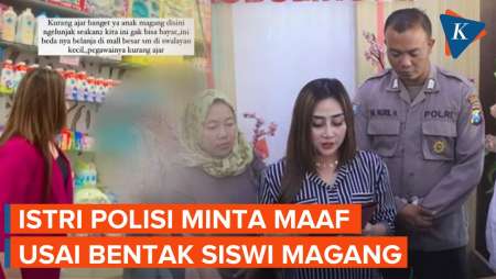 Seleb Tiktok Luluk Nangis Minta Maaf ke Anak Magang,  Jabatan Suaminya di Polres Dicopot