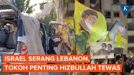 Israel Serang Lebanon, 2 Tewas Termasuk Tokoh Kunci Pertahanan Hizbullah