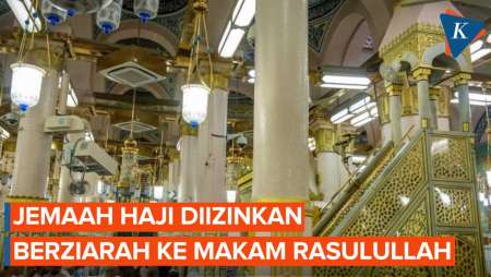 Jemaah Haji Indonesia Boleh Berziarah ke Makam Rasulullah