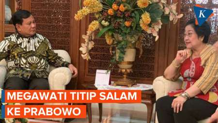 Bertemu Sekjen Gerindra di DPR, Megawati Sekalian Titip Salam ke Prabowo 