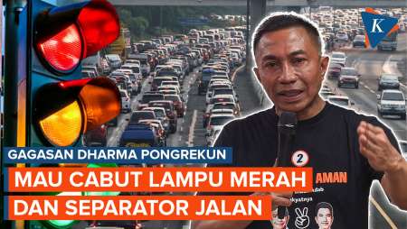 Dharma Pongrekun Mau Cabut Lampu Merah untuk Atasi Macet di Jakarta