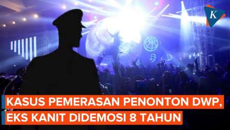 Tak Dipecat, Eks Kanit Polda Metro Didemosi 8 Tahun di Kasus Pemerasan Penonton DWP