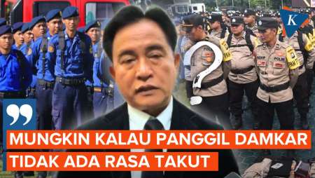 Menko Yusril Heran Warga Pilih Lapor Damkar Daripada Polisi