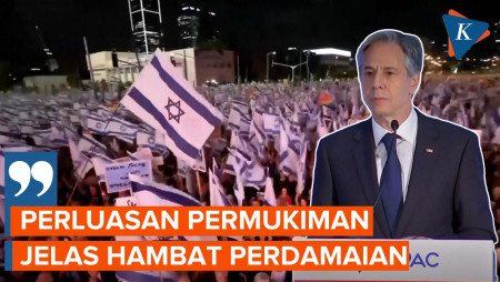 AS Peringatkan Israel agar Tak Perluas Permukiman di Palestina 