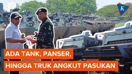 Panglima TNI Terima 769 Unit Alpahankam dari Kemenhan, Apa Saja?