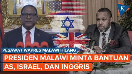 Presiden Malawi Minta Bantuan AS, Israel, dan Inggris untuk Temukan Pesawat Hilang