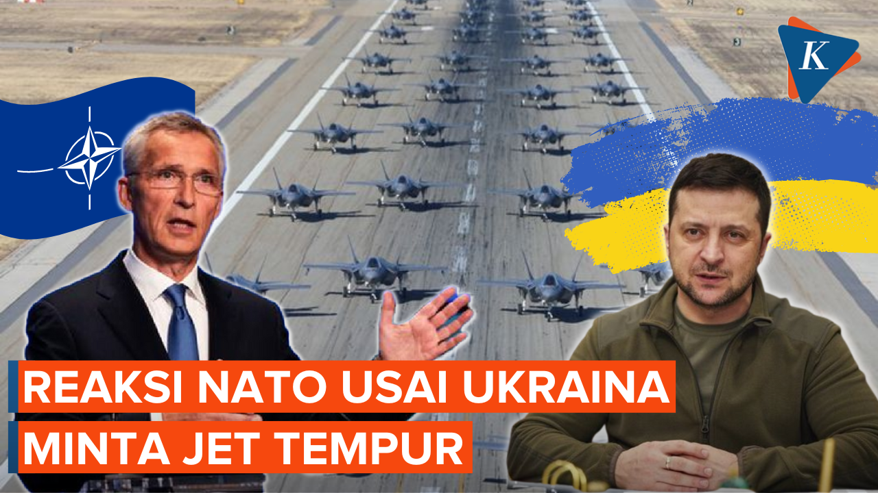 Lagi-lagi Ukraina Todong NATO dan Sekutu Kirim Jet Tempur ke Ukraina