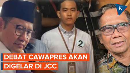 KPU Gelar Debat Cawapres di Jakarta Convention Center