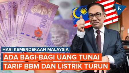 Malaysia akan Bagi-bagi Uang dan Turunkan Harga BBM di Hari Kemerdekaan 