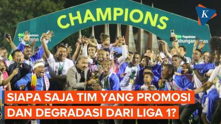 Daftar Tim Promosi dan Degradasi Liga 1 2024-2025, Klub Raffi Ahmad Turun Kasta