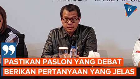 TPN Ganjar-Mahfud Minta Pertanyaan Paslon Jelas Saat Debat, Bukan Hanya Singkatan