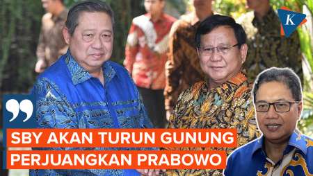 Politikus PAN Sebut SBY Akan Turun Gunung demi Mendukung Prabowo