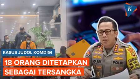 18 Orang Jadi Tersangka Kasus Judi Online Komdigi