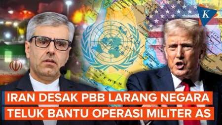  Iran Desak PBB Cegah Negara Teluk Bantu Serangan AS