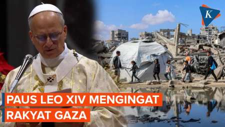 Paus Leo XIV Ingatkan Nasib Rakyat Gaza Dalam Khotbah Natal Perdananya Di Vatikan