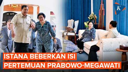 Istana Ungkap Isi Pertemuan Megawati-Prabowo