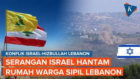 Serangan Israel untuk Balas Hizbullah di Lebanon Tewaskan Warga Sipil