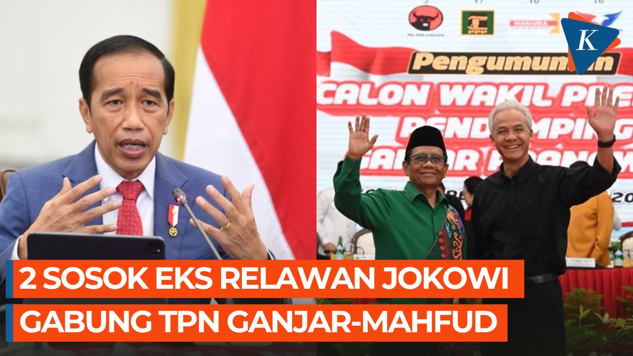Dua Eks Relawan Jokowi Masuk Tim Pemenangan Ganjar-Mahfud, Siapa Saja?