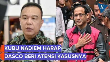 Nadiem Dapat Ucapan Ultah Dari Dasco, Kuasa Hukum: Tolong Lihat, Ada Masalah Penegakan Hukum