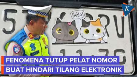 Akal-akalan Pengendara Tutupi Pelat Nomor demi Hindari ETLE, Emang Ngaruh?