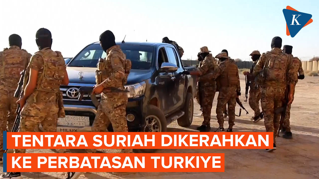 Tentara Suriah Dikerahkan Menuju Perbatasan Turkiye