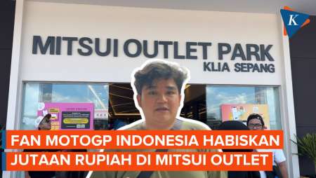 Jelang GP Malaysia 2024, Fan MotoGP Indonesia Habiskan Jutaan Rupiah di Mitsui Outlet