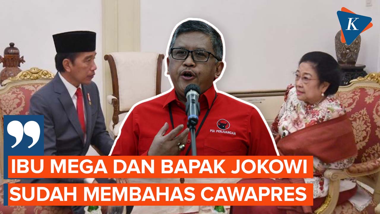 Hasto Beberkan Jokowi-Mega Sudah Bahas Cawapres Ganjar