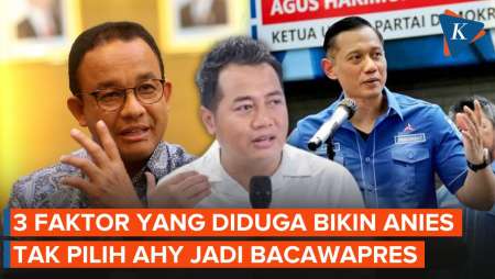 3 Dugaan Anies Tak Pilih AHY: Dari Kematangan Politik sampai…