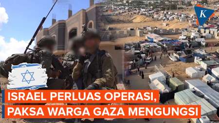 Israel Lanjutkan Operasi di Gaza, Setengah Juta Warga Palestina Mengungsi